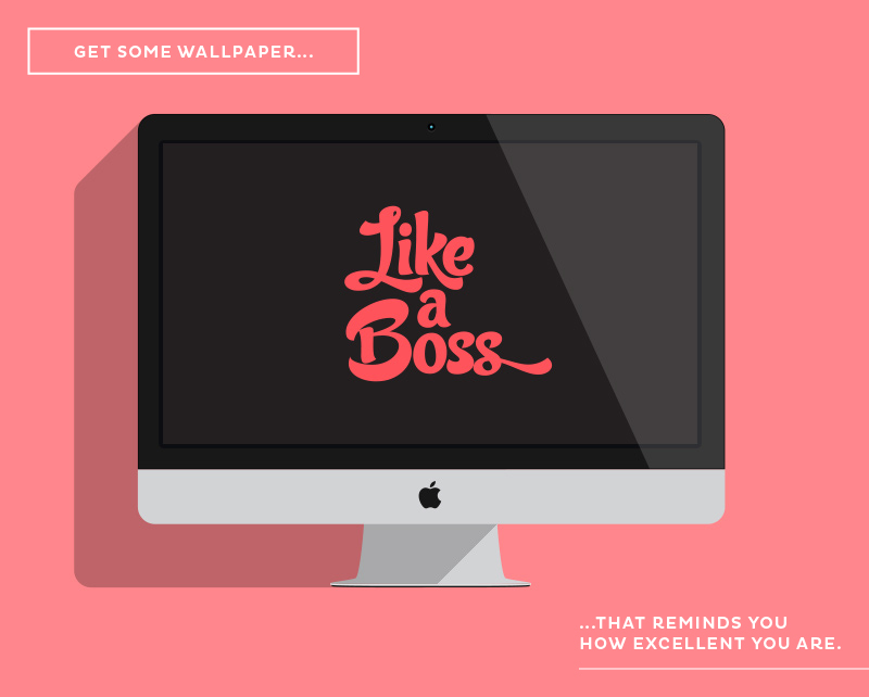 Like a Boss Desktop Wallpaper